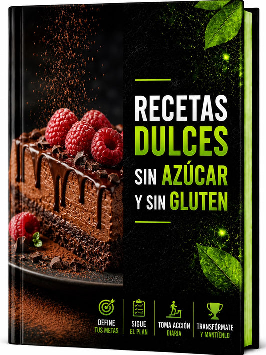 Recetas dulces sin azucar y sin gluten.